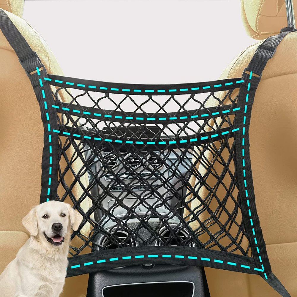 Upgraded Netting Bag for Car - Plus Size Universal Elastic Mesh Net Trunk Bag